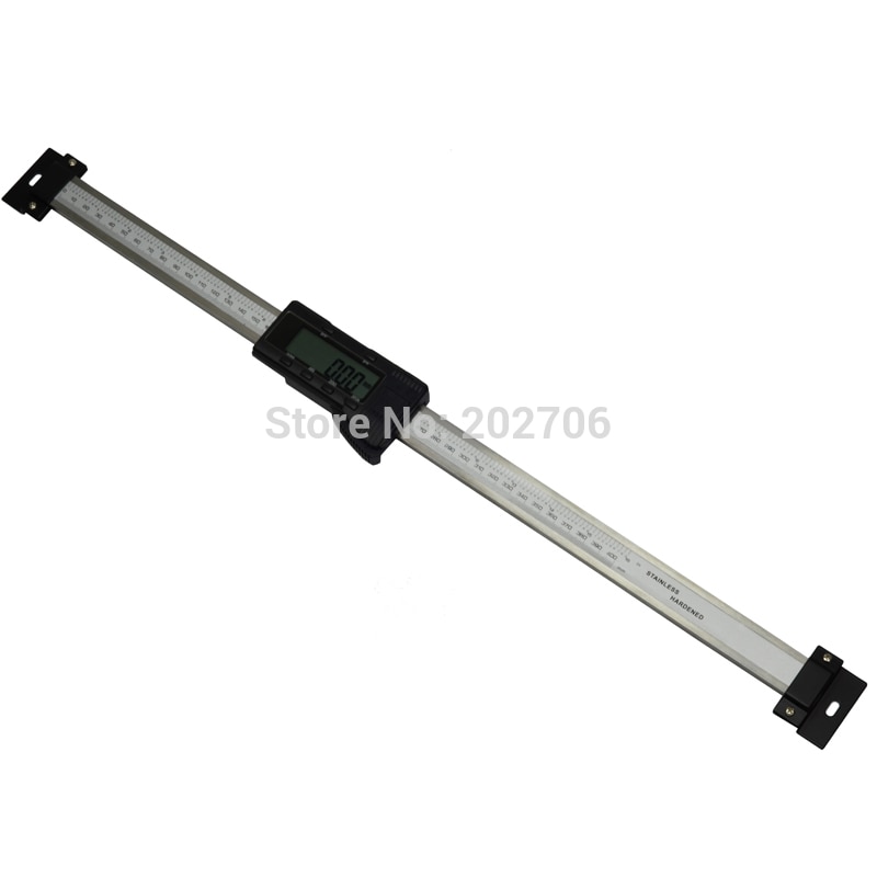 Digital Scale Unit Horizontal Type Stainless Steel LCD Display Inch/MM Machinist Tool 0-150mm 200mm 300mm Digital Linear Scales