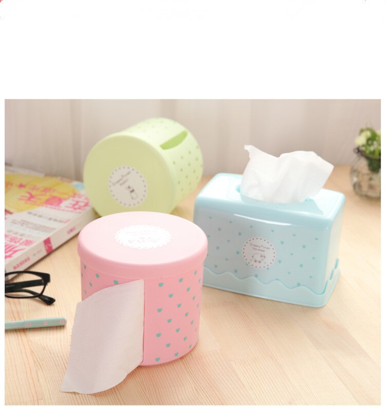 1pc tissueboxen in huisstijl, europees karton, papieren zuigbox, multifunctionele huishoudhanddoek, tissuebox  lf 005