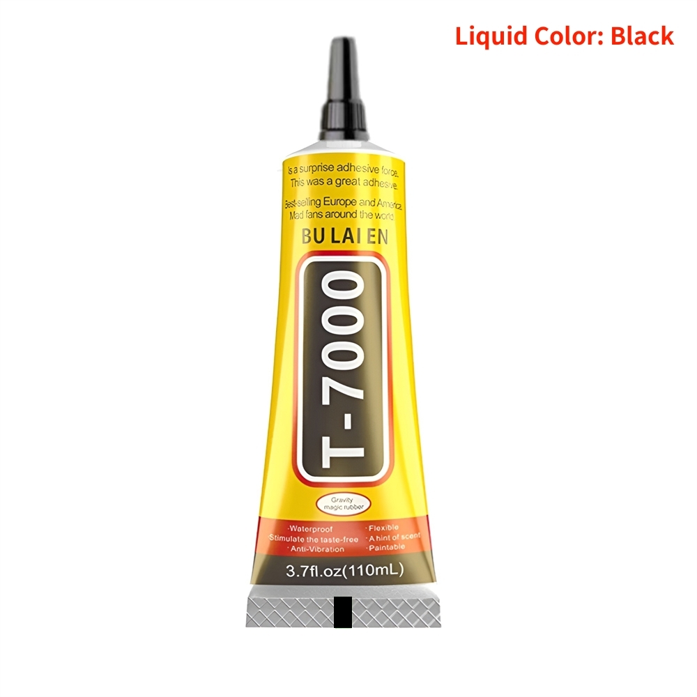 15ML 50ML 110ML B-7000 Clear Contact Phone Repair Adhesive Universal Glass Plastic DIY Glue T7000 with Precision Applicator Glue: Orange