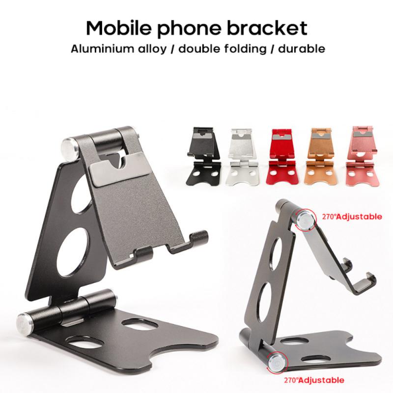 Foldable Phone Stand Tablet Mobile Phone Desktop Stand for iPad iPhone Samsung Desk Holder Adjustable Desk Bracket phone hold