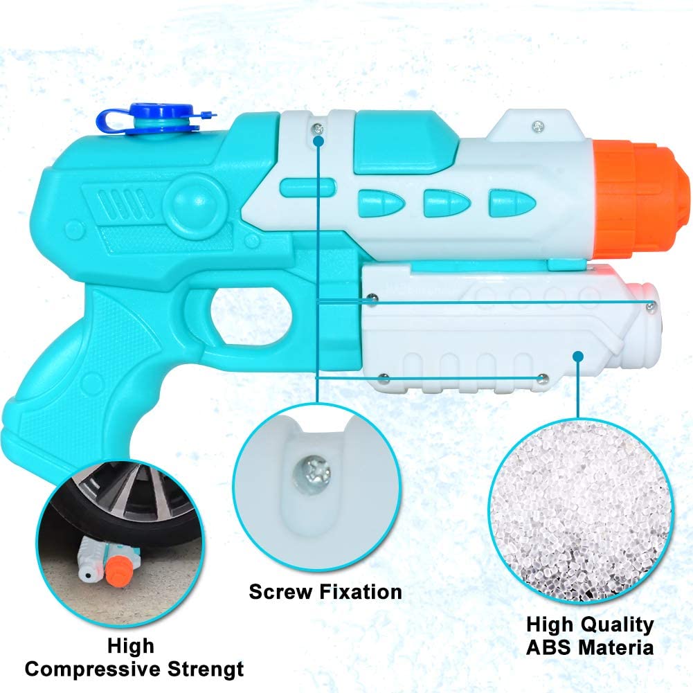 Twee Pack Water Guns Voor Kids Super Waterpistool Speelgoed Voor Jongens Meisjes Water Blaster Zwembad Strand Water Vechten spelen