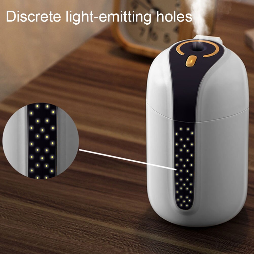 Cool Mist Maker Air Humidifier Purifier Portable 300ml Humidifier Usb Ultrasonic Dazzle Cup Aroma Diffuser