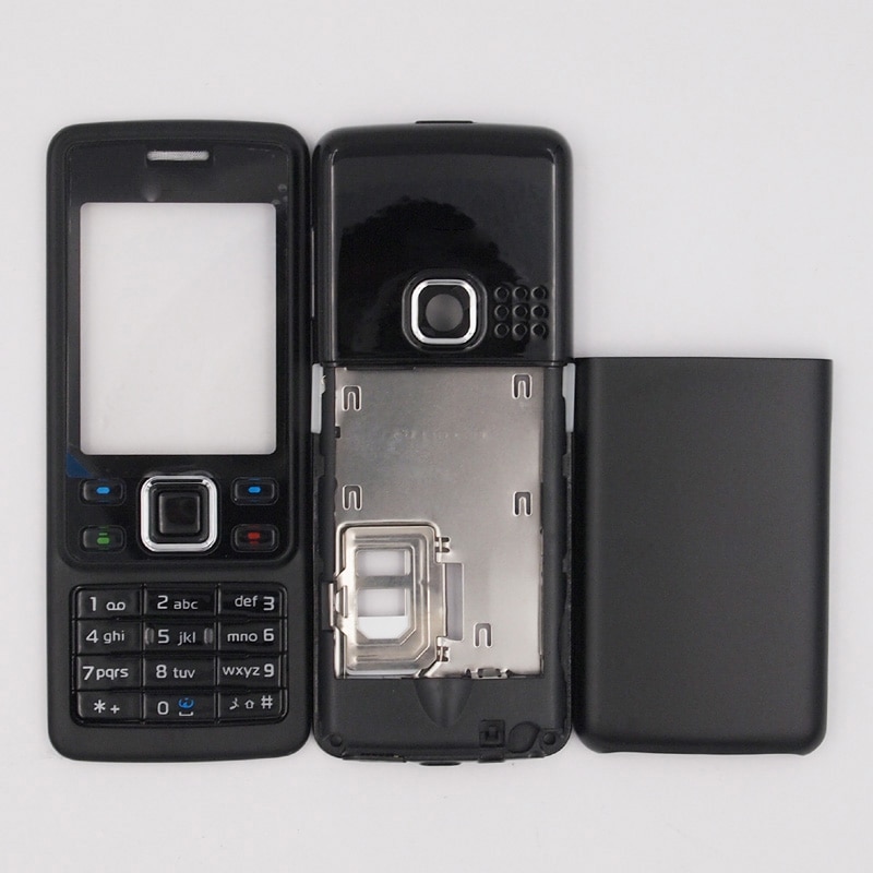 BaanSam Novo Caso de Habitação Para Nokia 6300 Com Teclado Inglês