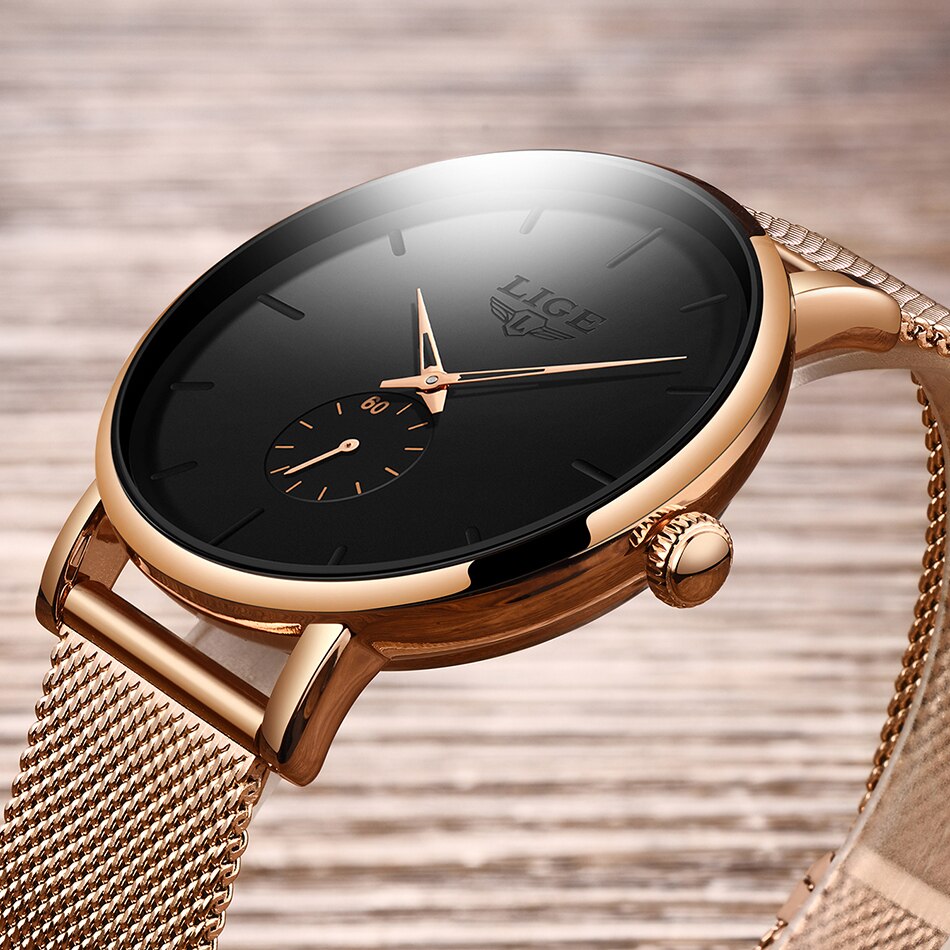 Luxe dameshorloge met armband, casual, waterdicht, dameshorloge met kwarts, dameshorloge met minnaarshorloge, vrouwelijke relogio