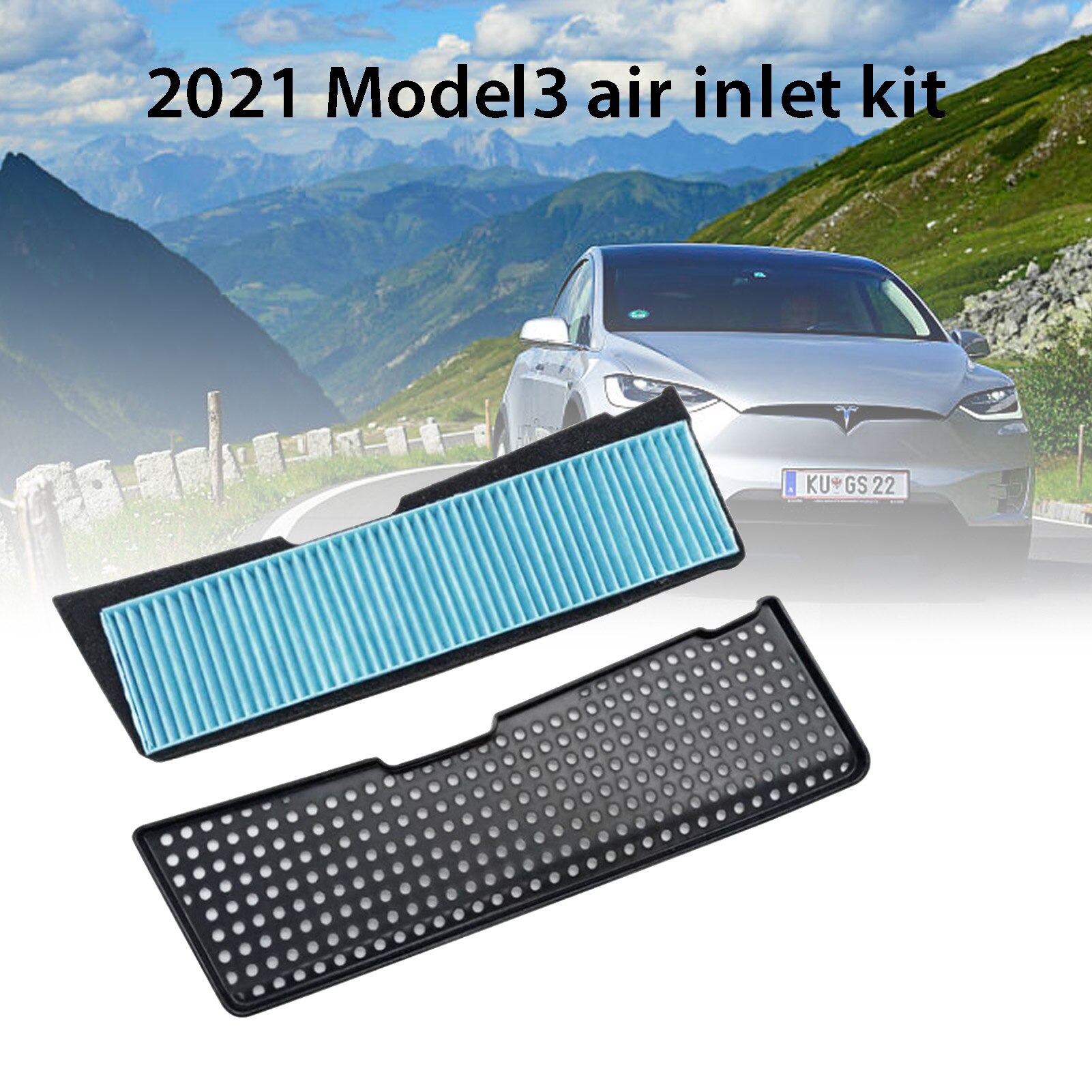 Air-conditioning Air Intake Filter Replacement Accessories Air Intake Mask Protective Cover Filter Element Air Intake Filter