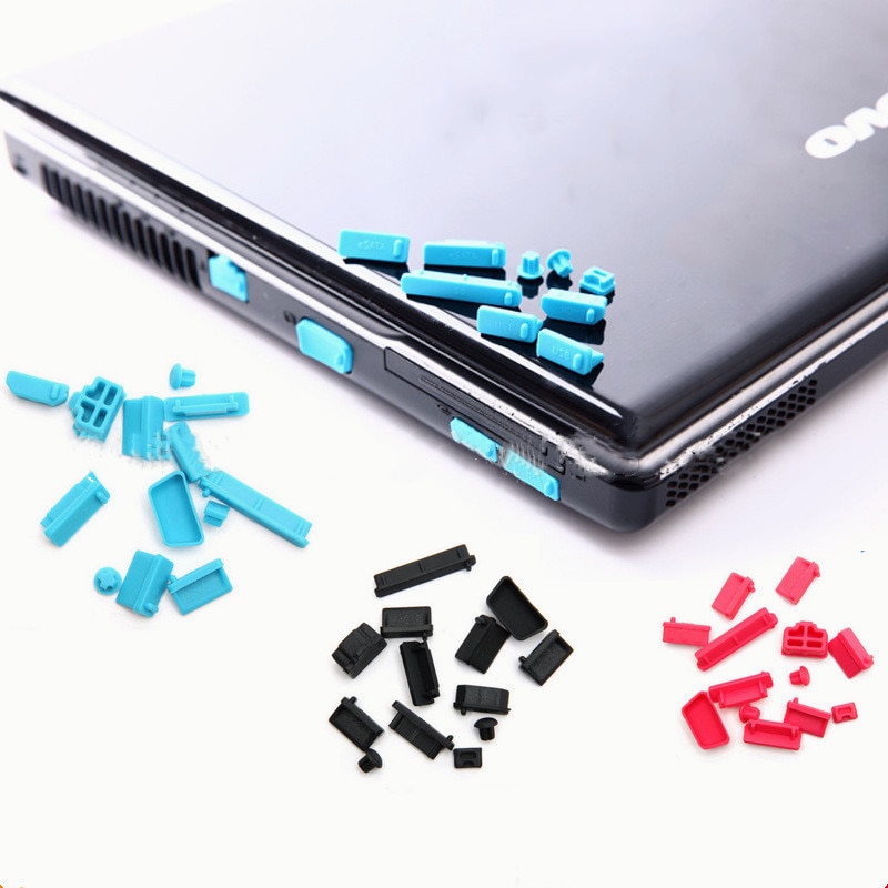 13Pcs Silicone Anti Dust Plug Stopper Universele Stofdicht Usb-poort RJ45 Interface Cover Voor Laptop Pc