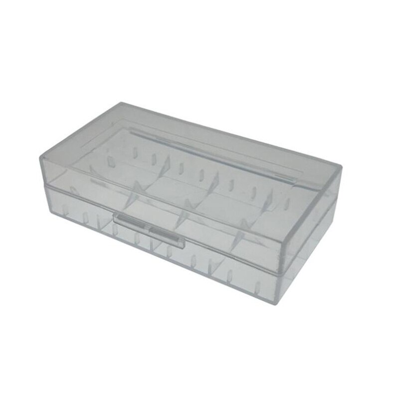 1 stk plastik batterikasse holder opbevaringsboks til 18650 cr123a 17335 16340 genopladelige batteribeholder taske taske organizer boks