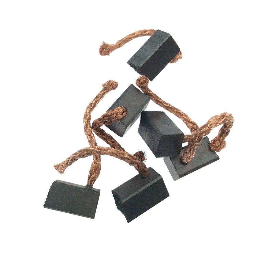 3pcs 6x6x13.5mm Carbon Brush For Vehicle Automobile Car Truck Heater Blower Fan Air-Blower Car Motor Carbon Brushes