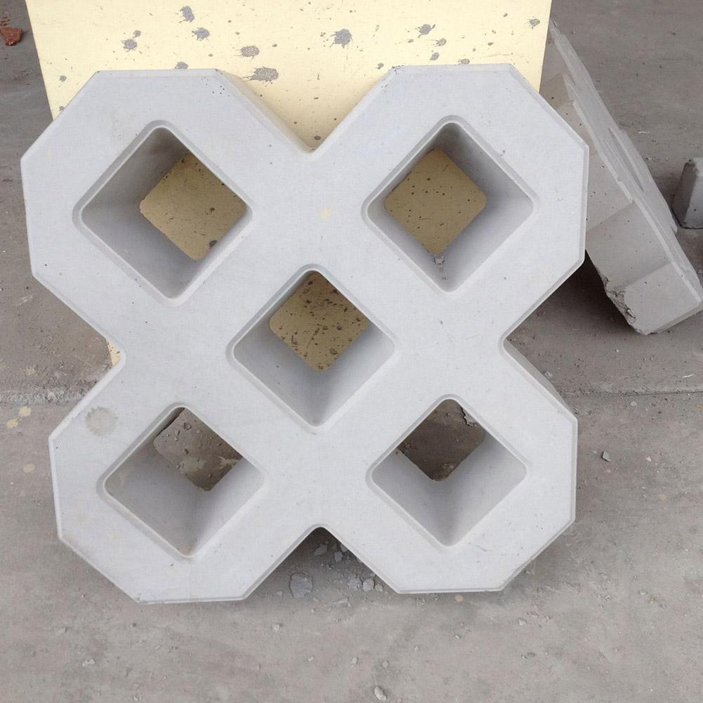 DIY Garden Pavement Mold 8-shaped Walkway Path Concrete Paving Cement Mold