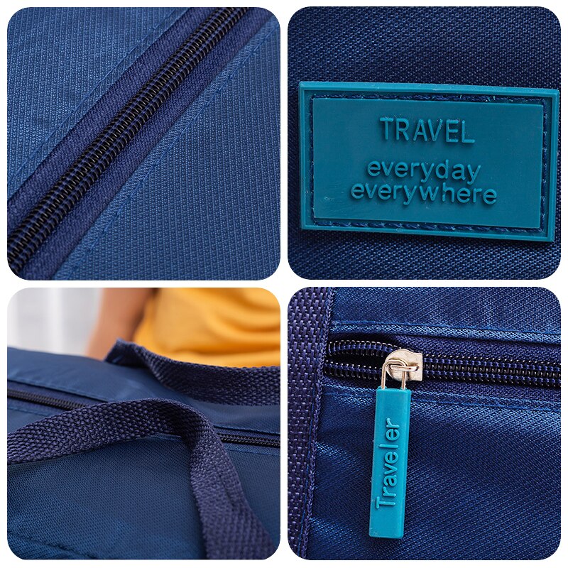 Modische Reisetasche, leichte, faltbare Reisetasche für Damen und Herren, Tragetasche, Handgepäcktasche, Weekender-Übernachtungstasche