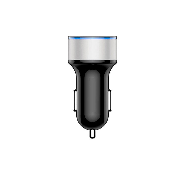 3.1A Car USB Charger Quick Charge 12-24V Cigarette Socket Lighter 2 Port LCD Display most phone/tablet pc/navigator
