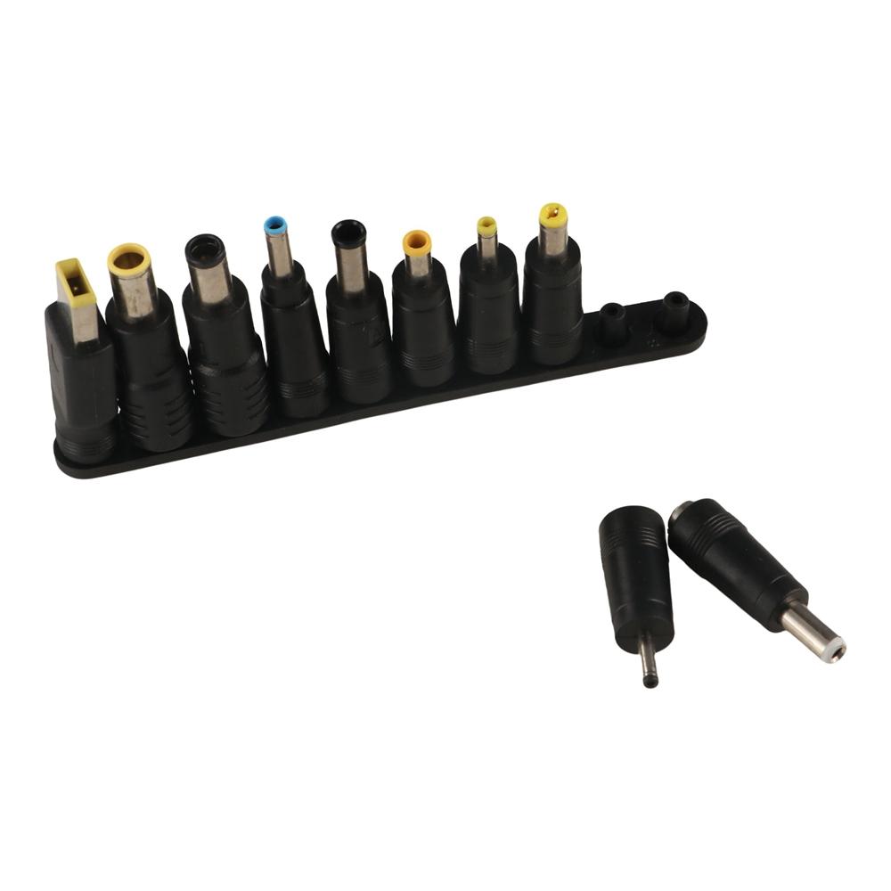 100w x 2 adaptery do ładowania laptopów, 5.5 x 2.5mm złącza dc do ładowania notebooków, typ c, uniwersalny przenośny zasilacz dc do laptopów