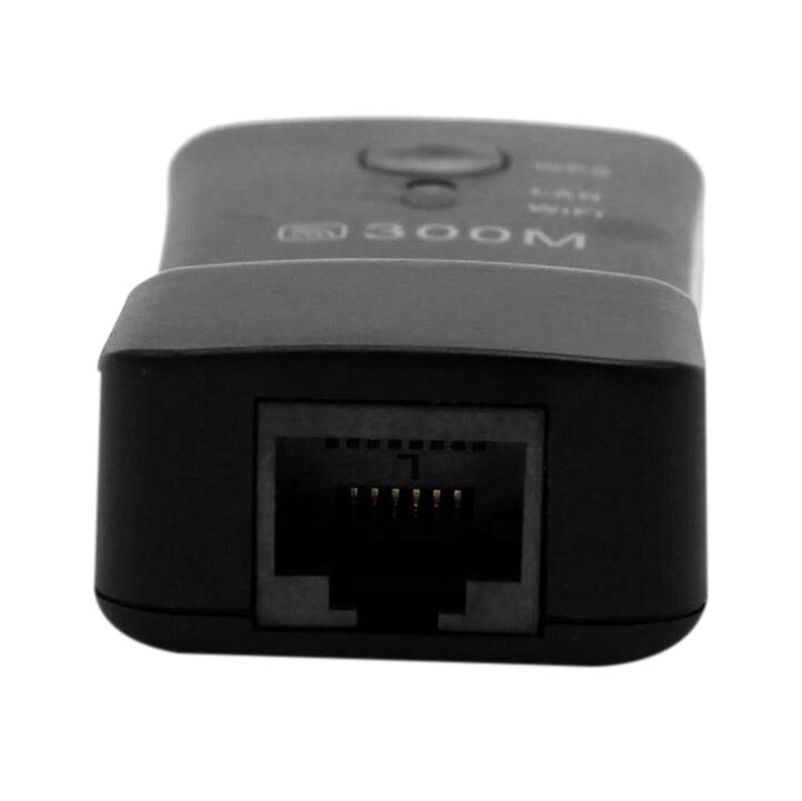 AM05-USB TV WiFi Dongle adaptateur 300Mbps universel sans fil récepteur RJ45 WPS pour Samsung LG Sony Smart TV