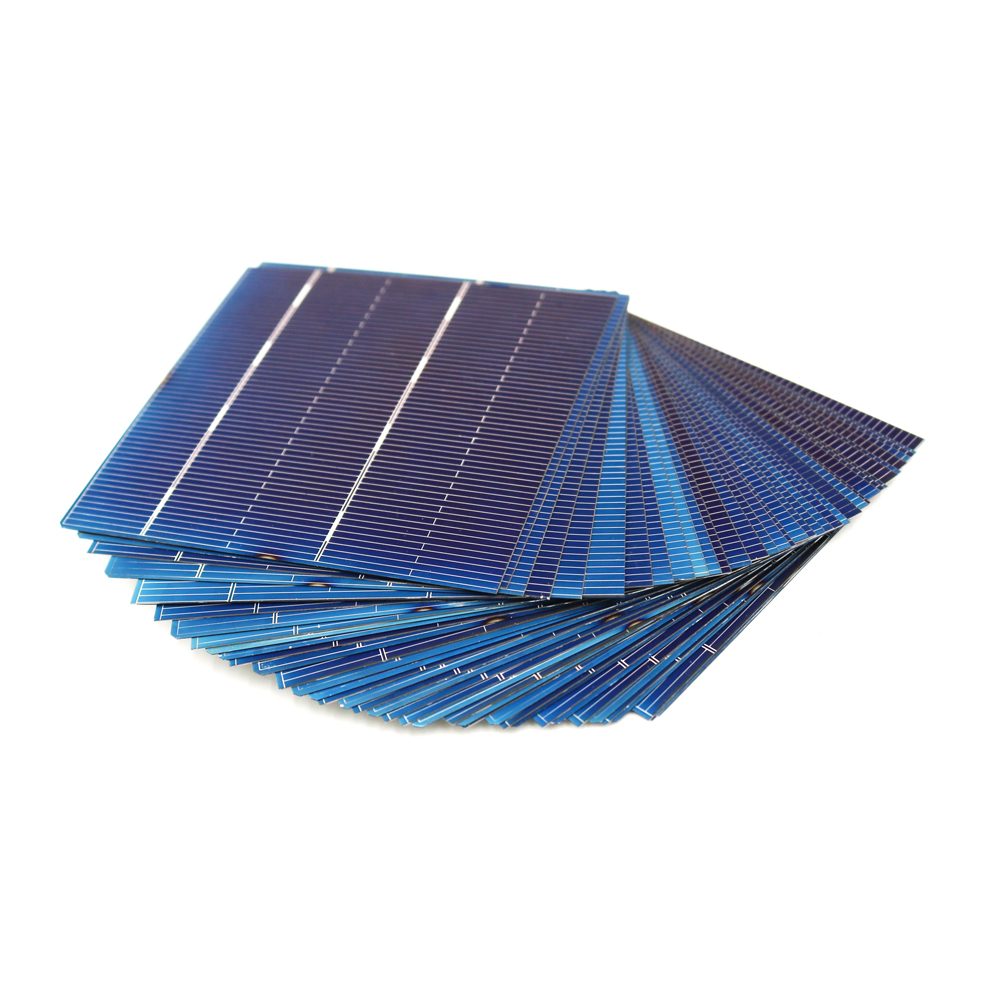 50 Stks/partij Zonnepaneel 78X77 Mm Diy Solar Battery Charger Painel Diy Zonnecellen Polykristallijne Fotovoltaïsche Module