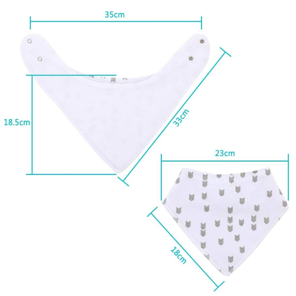 10Pack Baby Bandana Sabbern Lätzchen für Jungen und Mädchen Super Weich unisex Saugfähigen Baumwolle Organische Lätzchen einstellen für Zahnen und sabbern