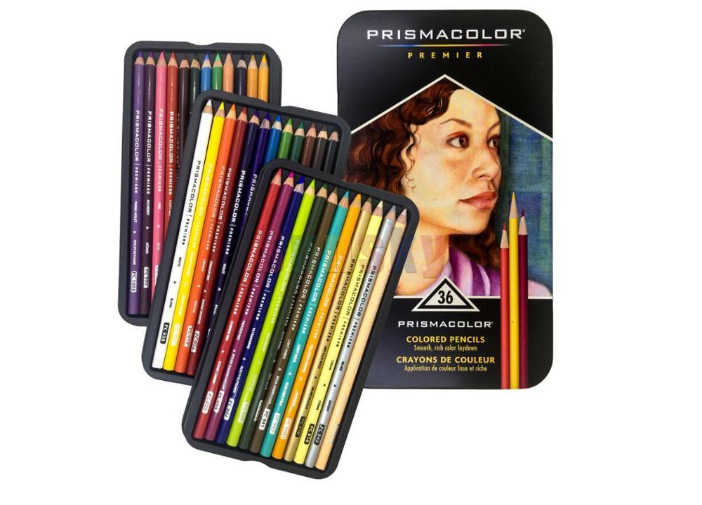 Matite colorate prismacolor Premier 48 72 150 colori soft core color Artist art student fill color,Prismacolor Premier 150 pencil: 36 color
