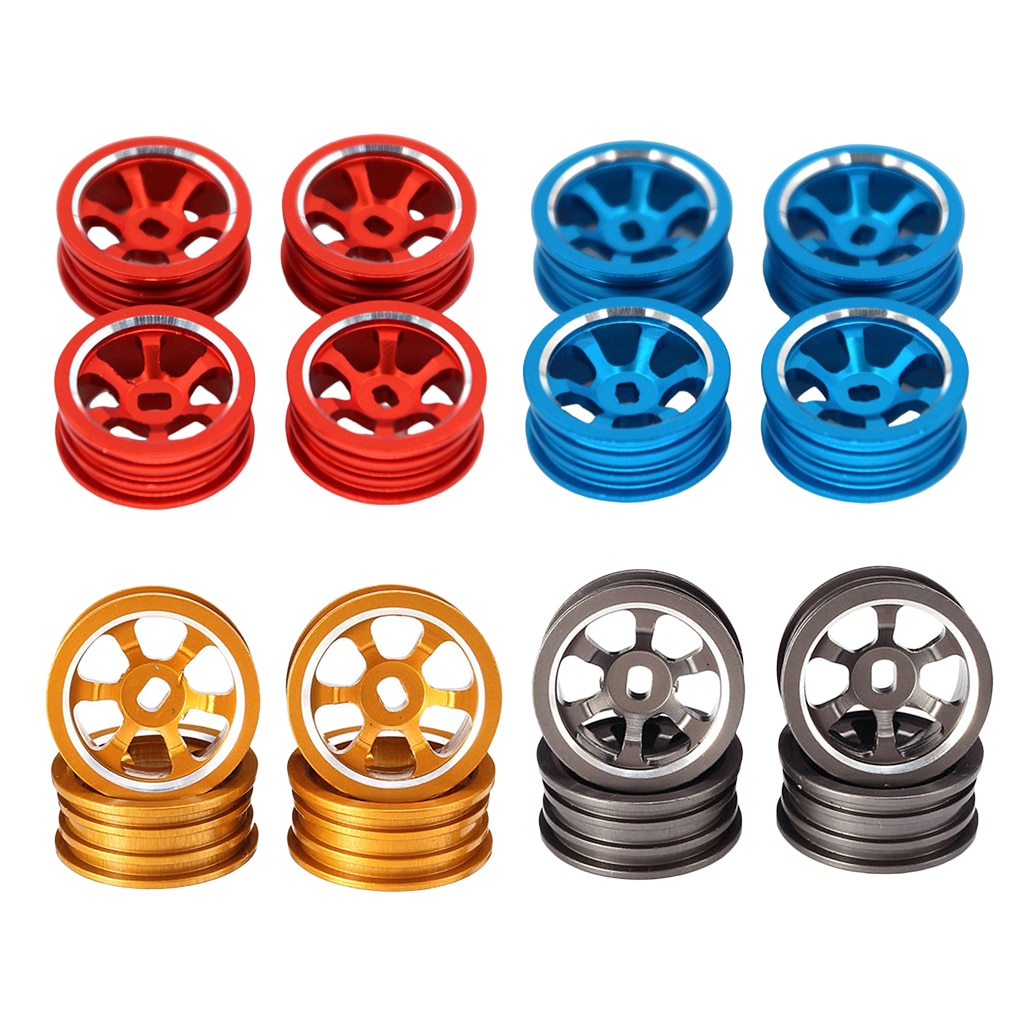 20mm Metal Upgrade Wheel Rim Set for WLtoys 1:28 P939 K969 K989 RC Car