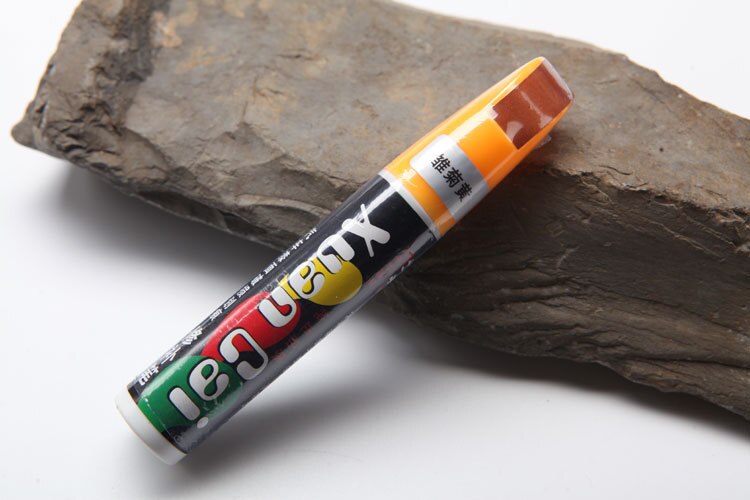 12ml Waterproof Repair It Clear Car Scratch Repair Pen Car Paint Marker Repair Pen Metal Marker: Daisy yellow