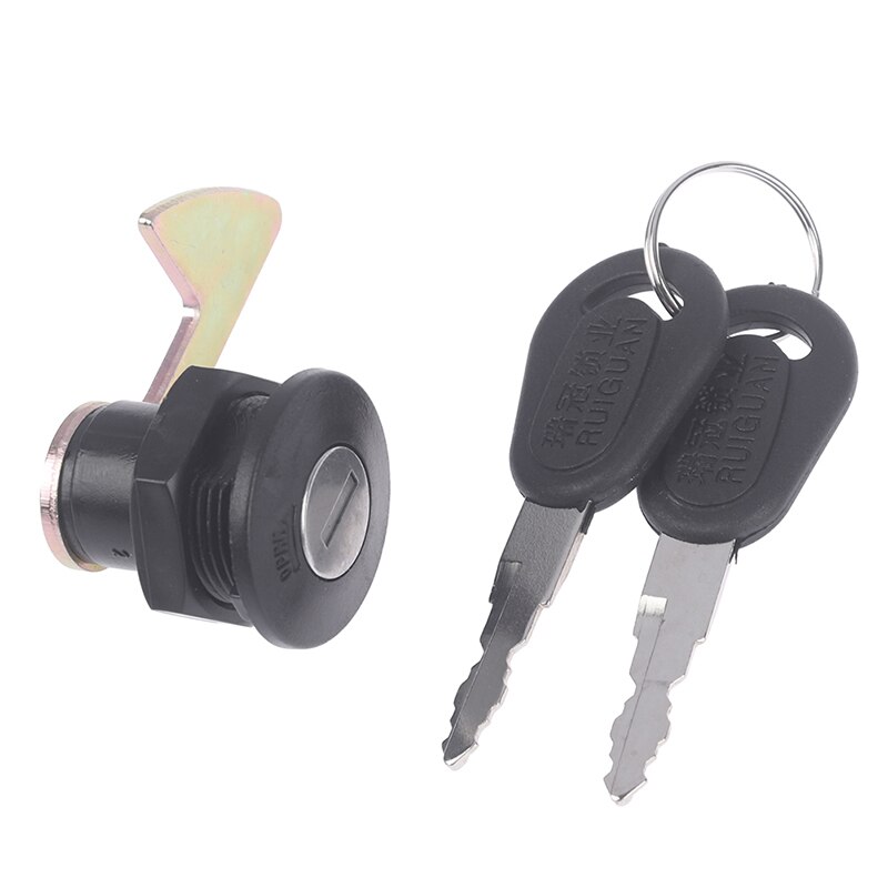 Verrou de coffre de trottinette électrique, accessoires de verrouillage arrière en métal pour moto