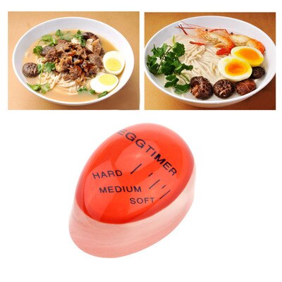 Perfect Egg Timer Color Changing Timer Reuse Resin Yummy Soft Hard Boiled Eggs Timers Observer Kitchen Cooking Tools