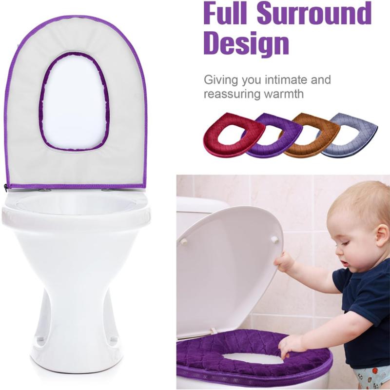 winter toilethoes pluche stoelhoes modellen waterdicht universeel model toiletring wasbare rits badkamermat toiletbril