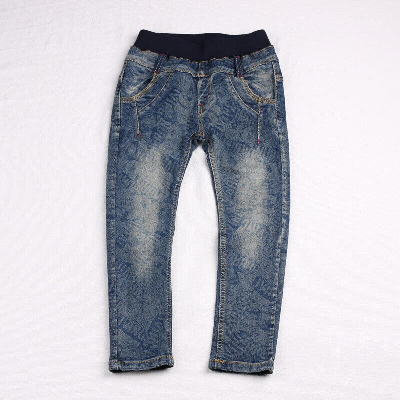 Spring Kids Jeans Boys Jeans Children Jeans for Boys Casual Denim Pants 3-12Y Toddler