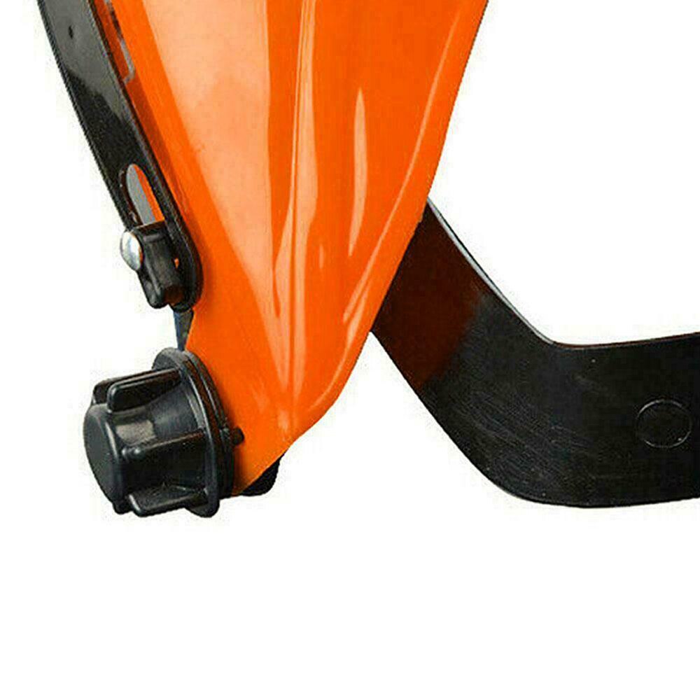 Face Safety Protective Cover Head-mounted Eye Shield Screen Grinding Splash Saliva Resistant PVC Face Protection Helmet