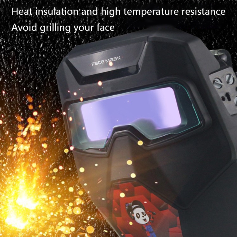 62KC TX-R01 Auto Verdunkelung Schweißen Brille Breite Schatten Automatische Variable Licht Linsen Leichte 99% Licht Blockieren