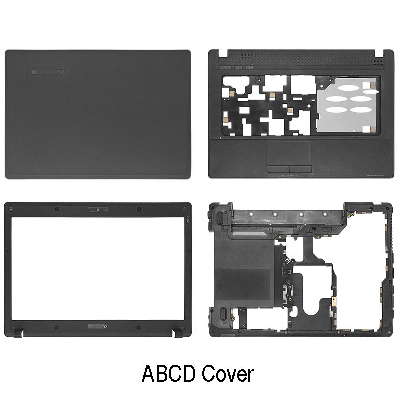 Laptop Lcd Back Cover Voor Lenovo G460 G465 Serie Voorkant Palmrest Bottom Case Abcd Cover zwart