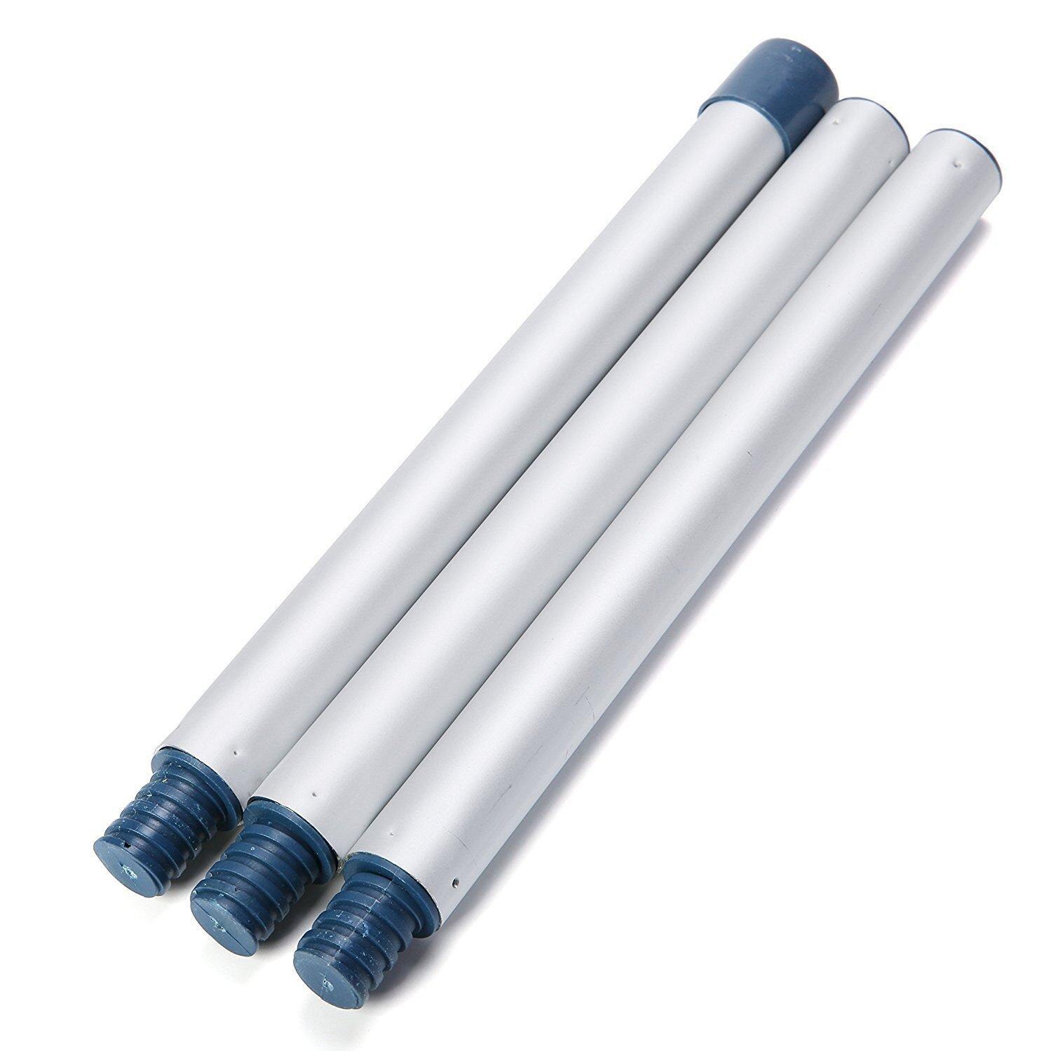 5/8Pc Multifunctional Paint Runner Pro Roller Brush Tool Set Paint Roller Set Room Wall Painting Brushe Set Home Repack Tool: Sliver-3 pipes