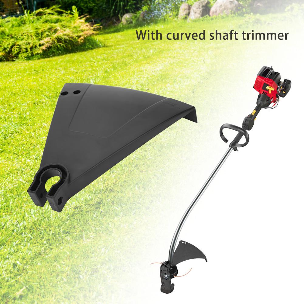 Plastic Guard Past Strimmer Trimmer Met 1in 25mm 25.4mm Plastic Bescherming Borstel voor Gebogen As Trimmer Tool
