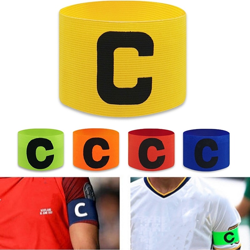 Kids Adults Football Captain Armband Soccer Arm Band Leader Competition Soccer Captain Group Armband Football Training