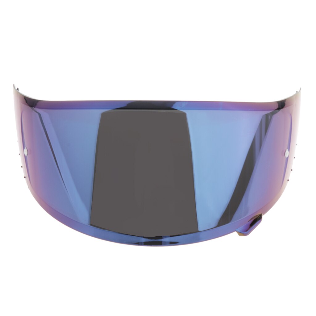 2 stuks motorhelm hd vizier voor  x14 cwr -1 rf-1200 delen zilver+blauw