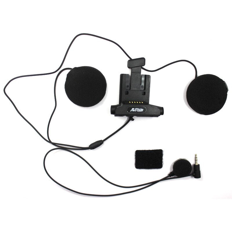 Auriculares Bluetooth para casco de motocicleta, Kit de accesorios de Base, suaves auriculares con micrófono para airride G1, G2, G5, máscara completa