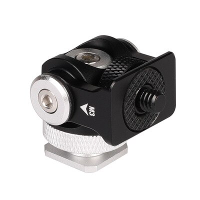 Shoe Verstelbare Mount Monitor Flash Adapter Microfoon Beugel Houder Voor Video Camera Fotografie Voor Canon Nikon Sony