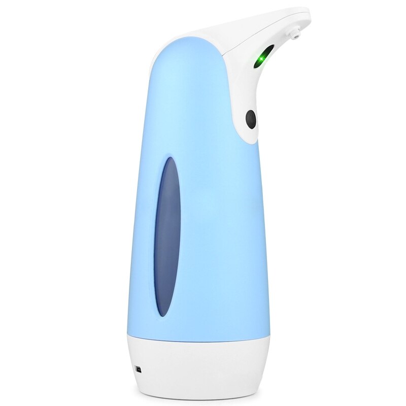 400ml Automatic Soap Dispenser Touchless Infrared Sensor Soap Dispenser with USB Charging for Bathroom Kitchen