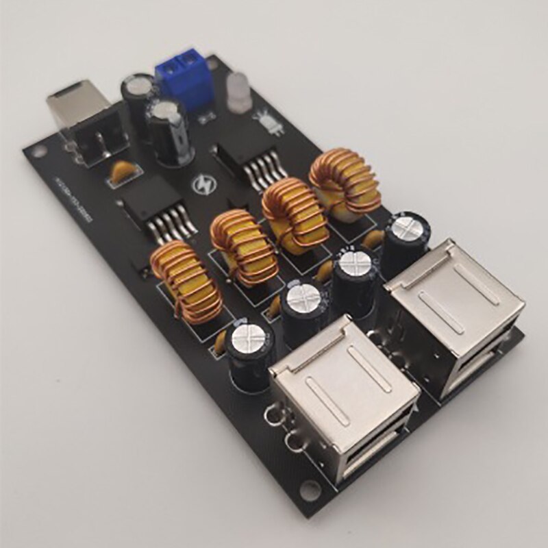 Módulo de carga de USB de 4 vías modificado carga de teléfono móvil DC12V a módulo de carga USB 5V