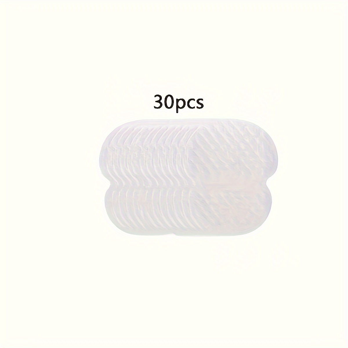 20 piezas/30 uds/50 uds/70 Uds almohadillas para el sudor en las axilas, protectores absorbentes del sudor lavables, escudo de almohadillas de transpiración para vestido: Algas