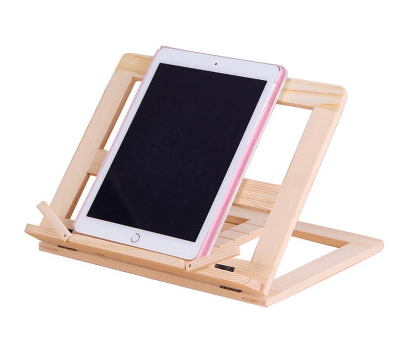 Holz Rahmen Lesen Bücherregal Halterung Buch Lesen Buchstütze Tablette Pc Unterstützung Musik Stehen Holz Tisch Zeichnung Staffelei Schreibwaren