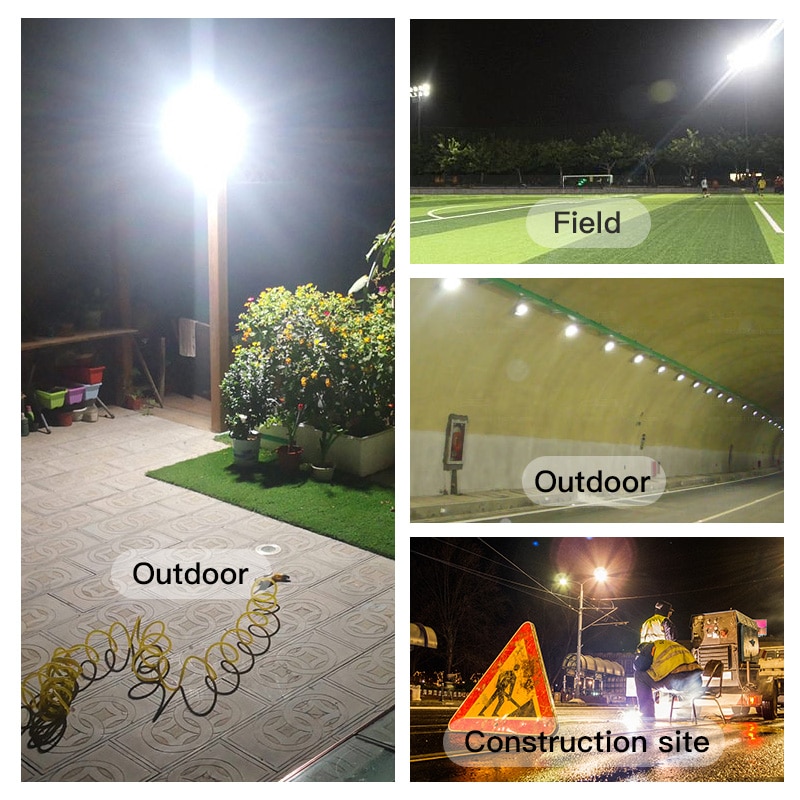 Led Spot Light 220V High Power 50W Spotlight Waterproof Led Spotlights for Garage Factory Warehouse Outdoor Lighting focos led