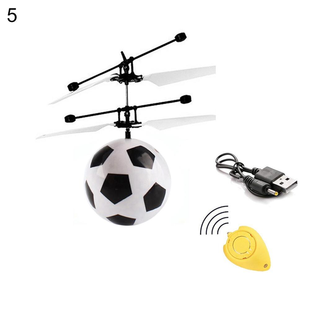 Electronic infrared induction ball helicopter LED luminous ball remote control toy magic induction helicopter
