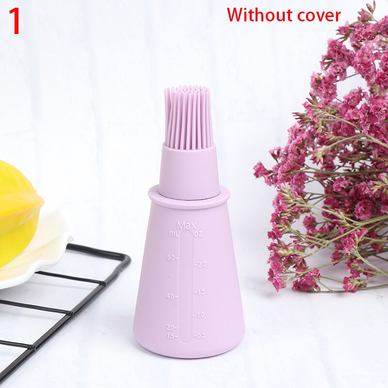 Bærbar tøbørste køkkengadgets silikone varmebestandig olieflaskebørster madlavningstilbehør grillværktøj: Pp1