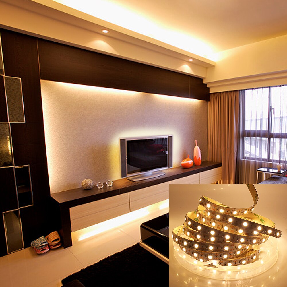 USB LED Strip 5050 5V LED Streep Lint Tape 60LED/M Flexibele LED Onder Kast Keuken Licht HDTV TV Desktop Scherm Backlight