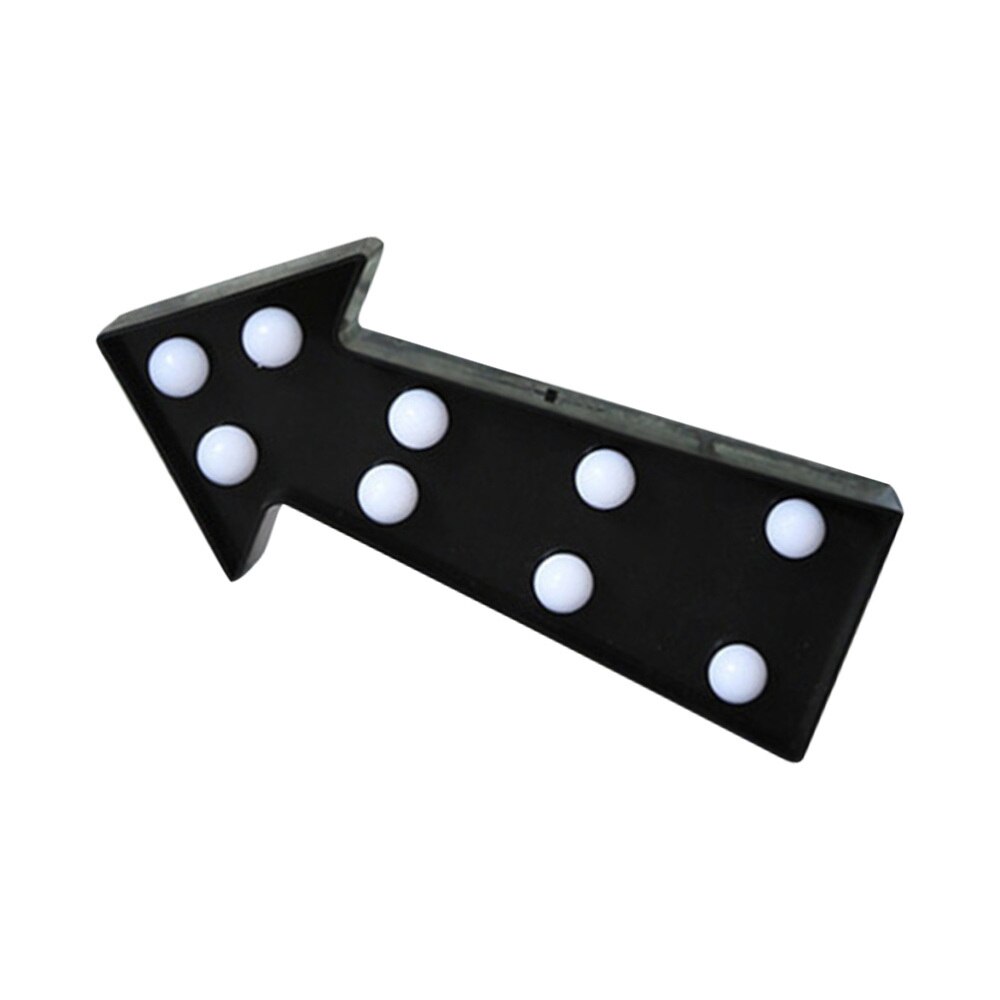 3D Arrow Sign Light LED Arrow Shaped Sign-Lighted Marquee Arrow Sign Wall Decor for Christmas Birthday Kids Room Wedding