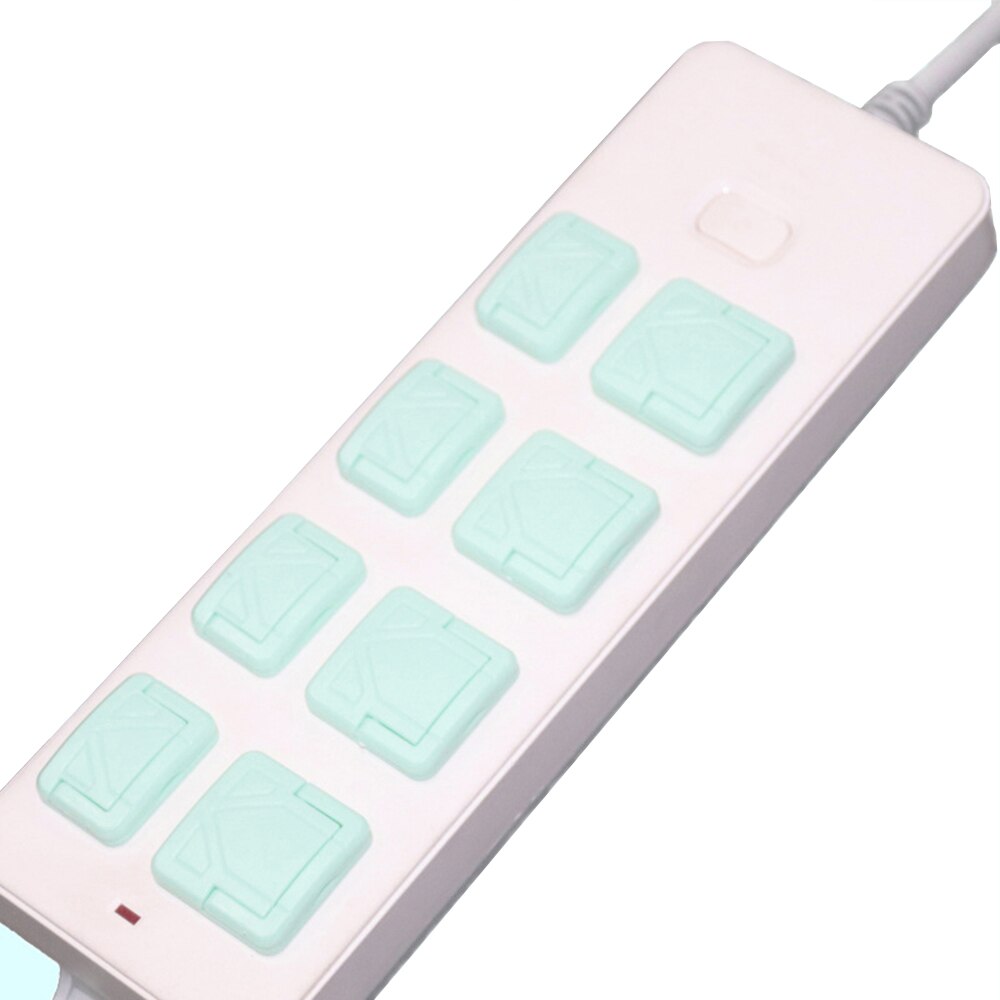 40 stuks/doos anti-elektrische schok stekkers afdekking anti-schok stopcontact veiligheids anti-elektrische stopcontact kinderbeveiliging beschermhoes