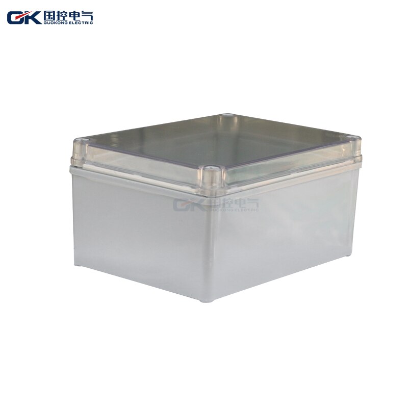  Plastic Ip65 Outdoor PC Waterproof Electrical Junction Boxes With Transparent Cover--AT Series: AT  150x250x100mm