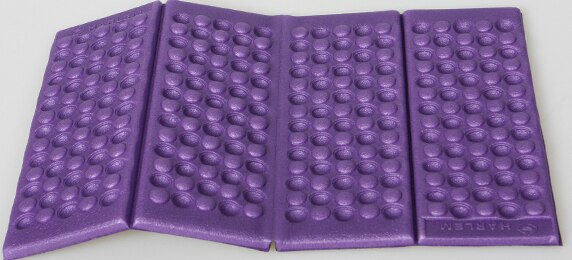 Outdoor Picnic Camping Mat Portable Folding XPE Foam Seat Pad Moisture-proof Hiking Picnic Egg Trough Waterproof Small Mats: Purple