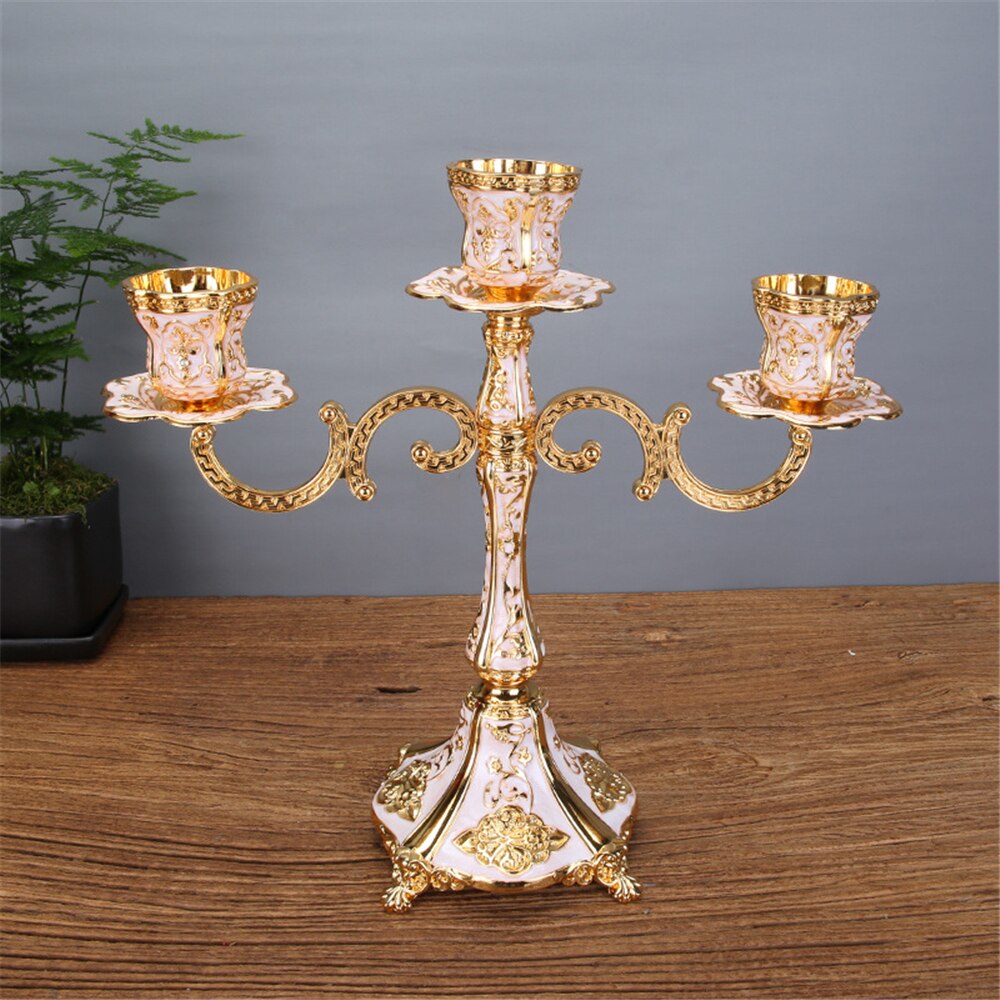 Imuwen metal lysestager lysestage luksus bordplade bryllup centerpieces lysestager til boligindretning lysestager
