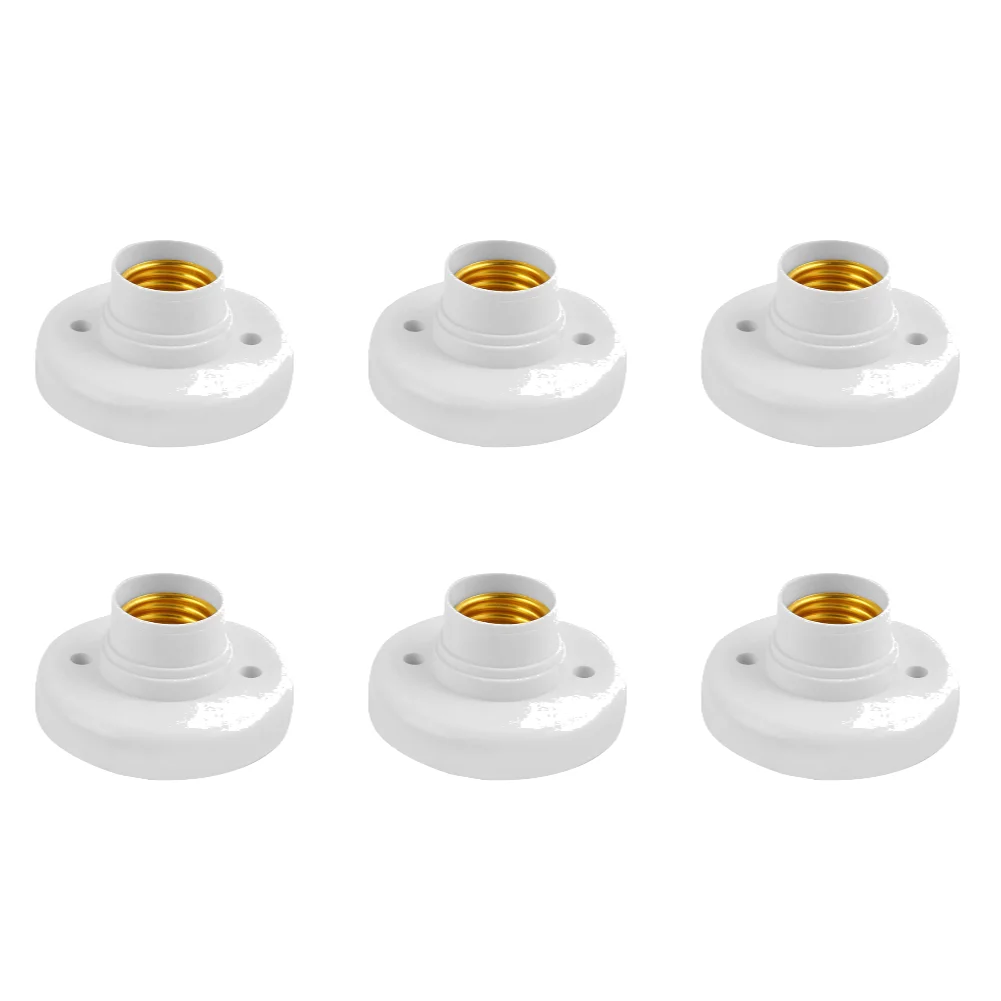 E27 Lampen fassung Schraub verschluss weiß Decken leuchte multifunktion Ale Lampe Lampen befestigungs sockel Ständer Glühbirnen Halfter: Gold