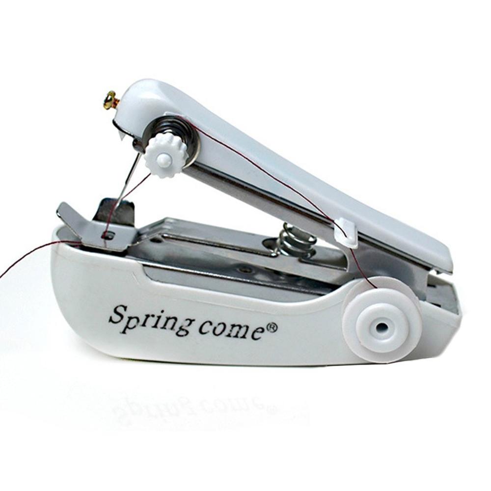 Portable Mini Handheld sewing machine Stitch Sew needlework Cordless Clothes Fabrics Electric Sewing Machine Stitch